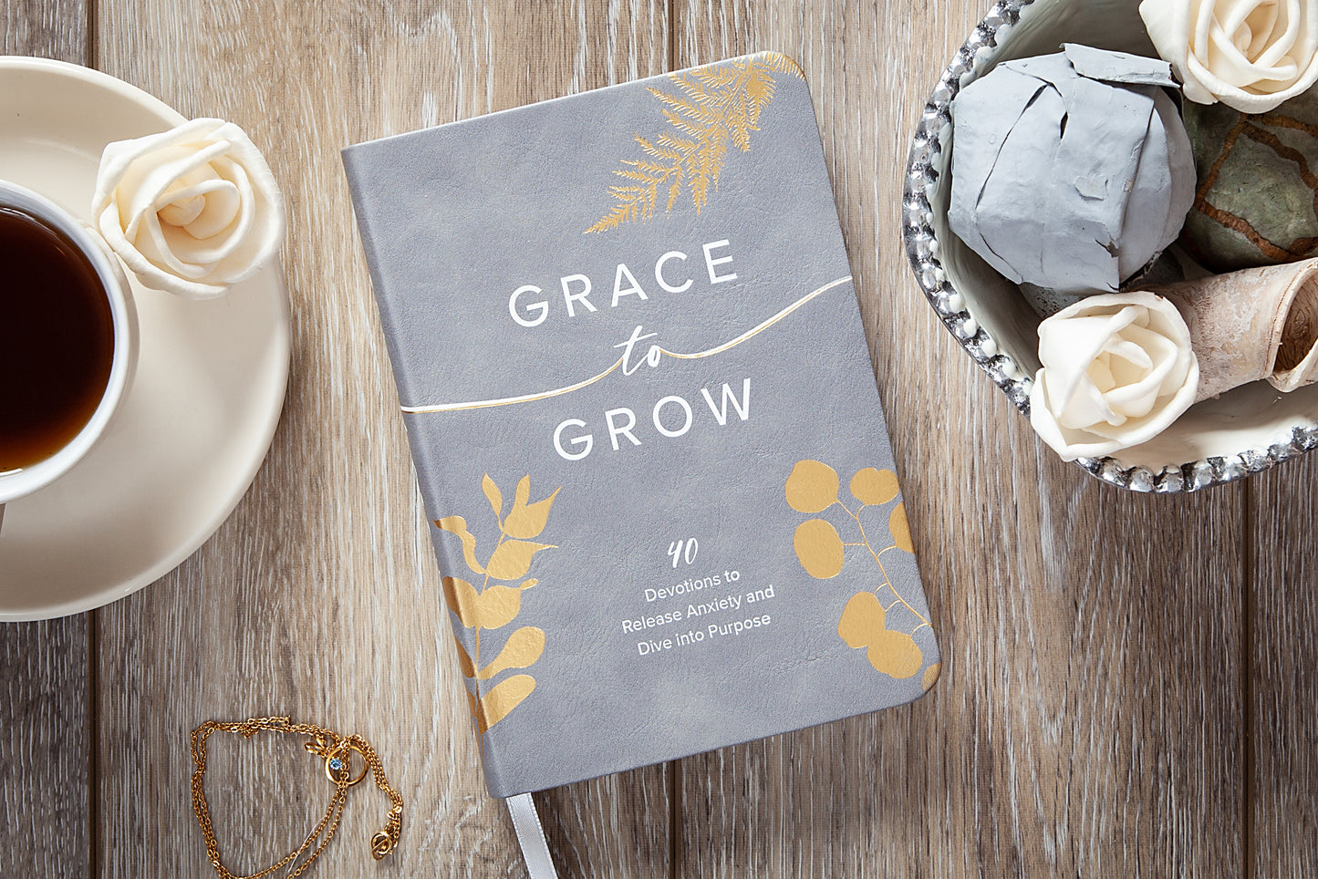 Grace to Grow: 40 Devotions to Release Anxiety and Dive Into Purpose